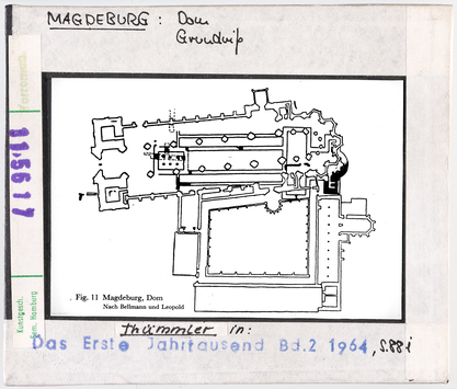 Vorschaubild Magdeburg, Dom: Grundriss 